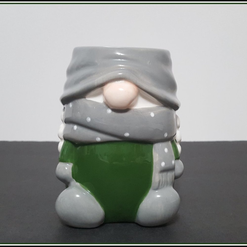 NEW Pottery Barn Figural Gnomette Ceramic Mug 13 OZ Earthenware